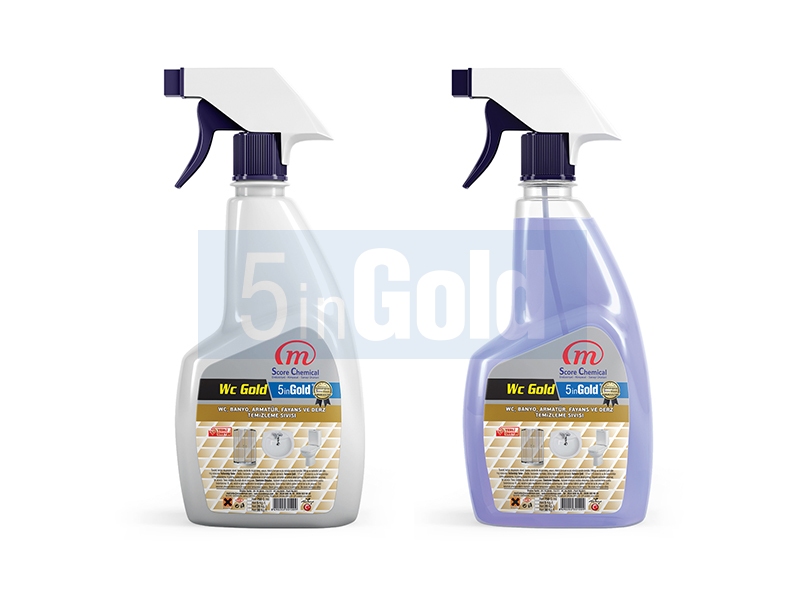 Wc, Banyo, Armatür, Fayans Ve Derz Temizleme Sıvısı